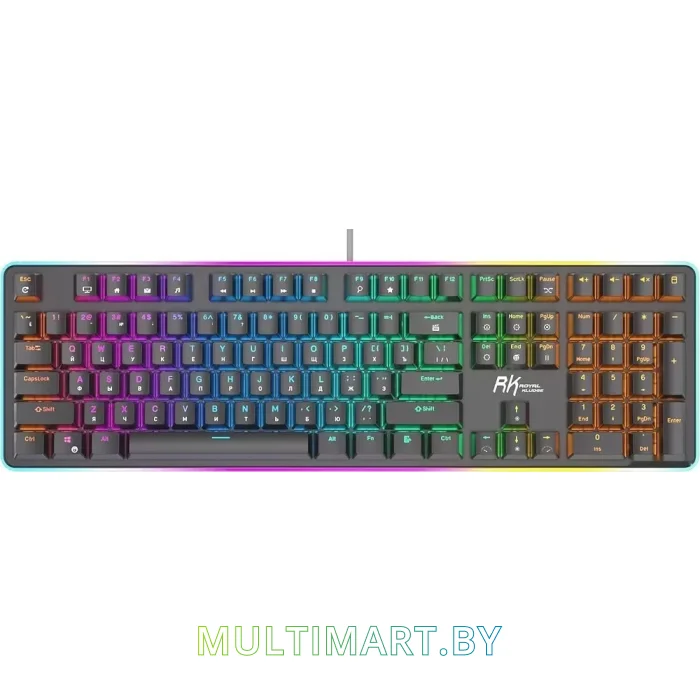 Клавиатура Royal Kludge RK918 RGB (черный, RK Red)